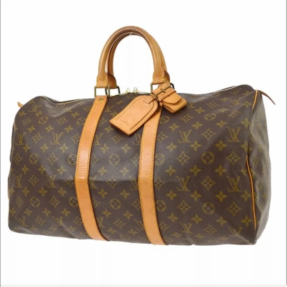 🔥‼️🔥Auth Louis Vuitton Keepall 45 Gym Duffel - Picture 2 of 14